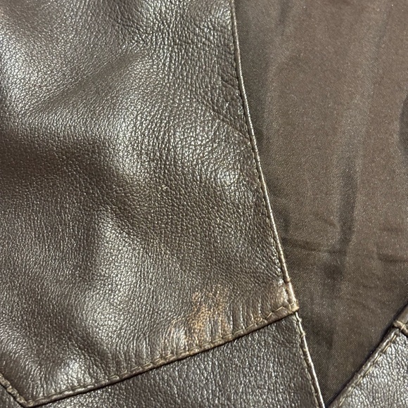 Vintage Phase 2 Brown Leather Vest Men’s Big and Tall 2X - Picture 2 of 13